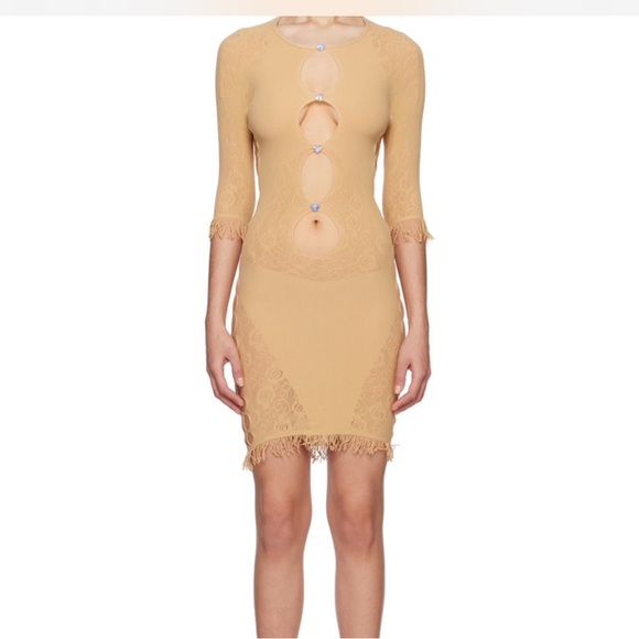 Poster Girl - SSENSE Exclusive Tan Miranda Dress - Picture 1 of 6